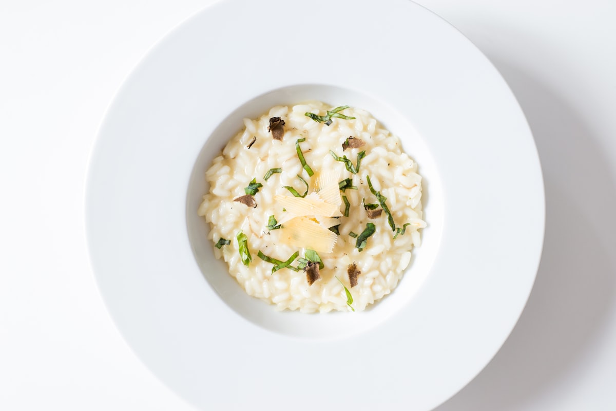 Imagem de Risotto de Cogumelos com Amêndoas